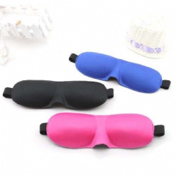 Memory Foam 3D Eye Mask With Nose Part