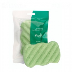 Wave Shape Konjac Sponge